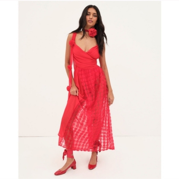 For Love and Lemons Hannah maxi dress size Small - Picture 3 of 11